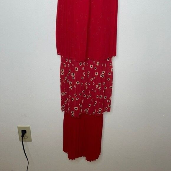 Free People Womens Size 2 Kayla Tiered Gown By Fame and Partners - Picture 11 of 12